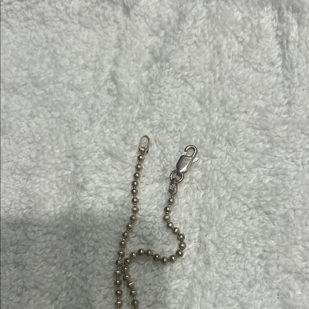 Silver Square Pendant with Cartoon Character - Picture 6 of 6